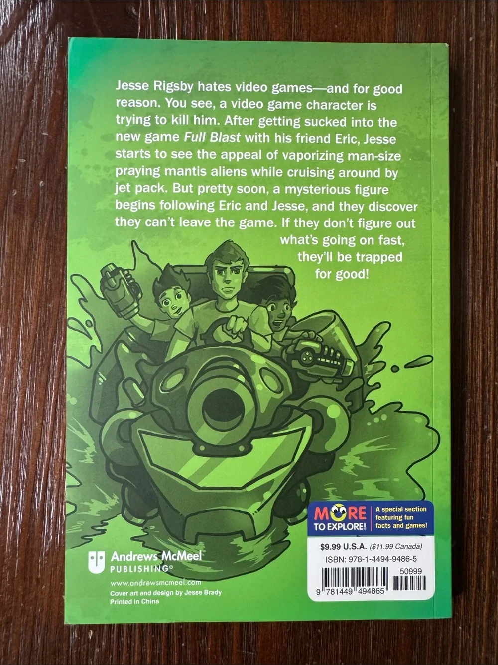 2 YA books for video gamers Trapped in a Video Game Brady & Gamer Army Reedy